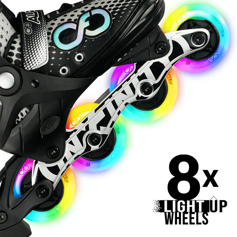 Alpha Size Adjustable Inline Skates