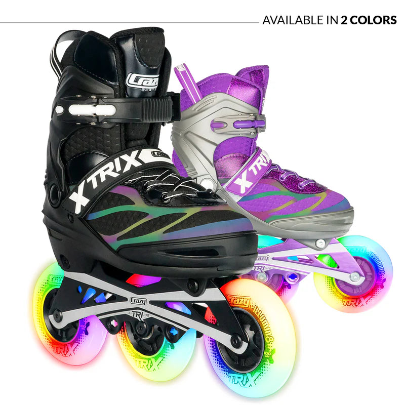 Trix 3 Wheel Size Adjustable Inline Skates