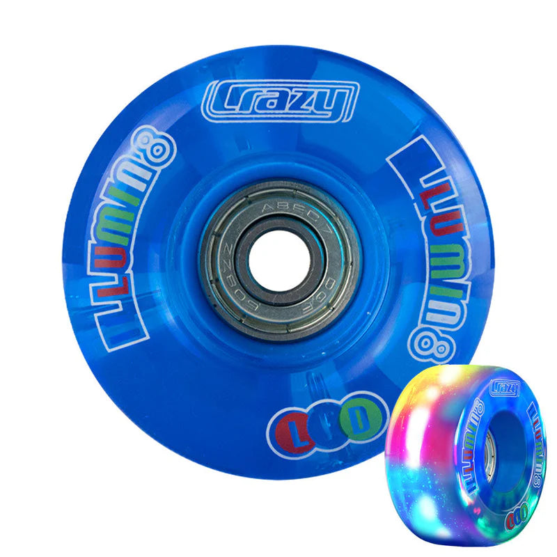 illumin8 LED Light-Up Roller Skate Wheels