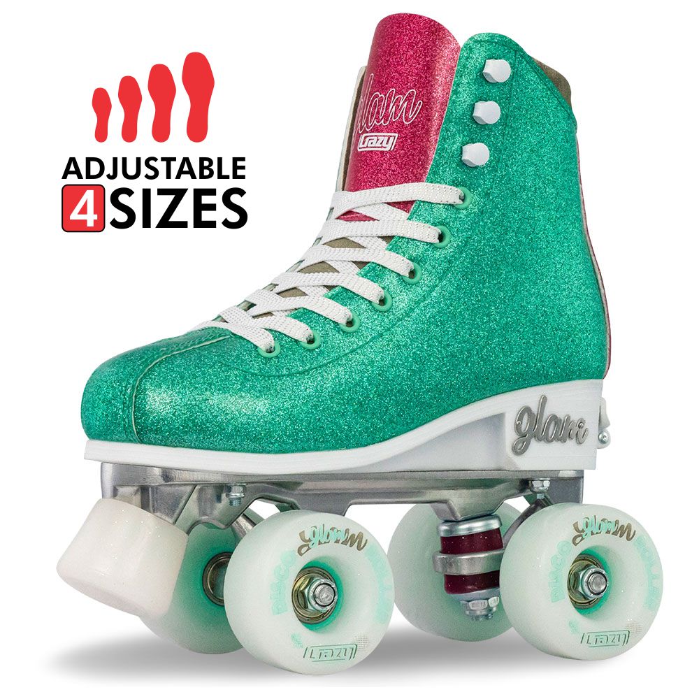 Glam Size Adjustable Roller Skates