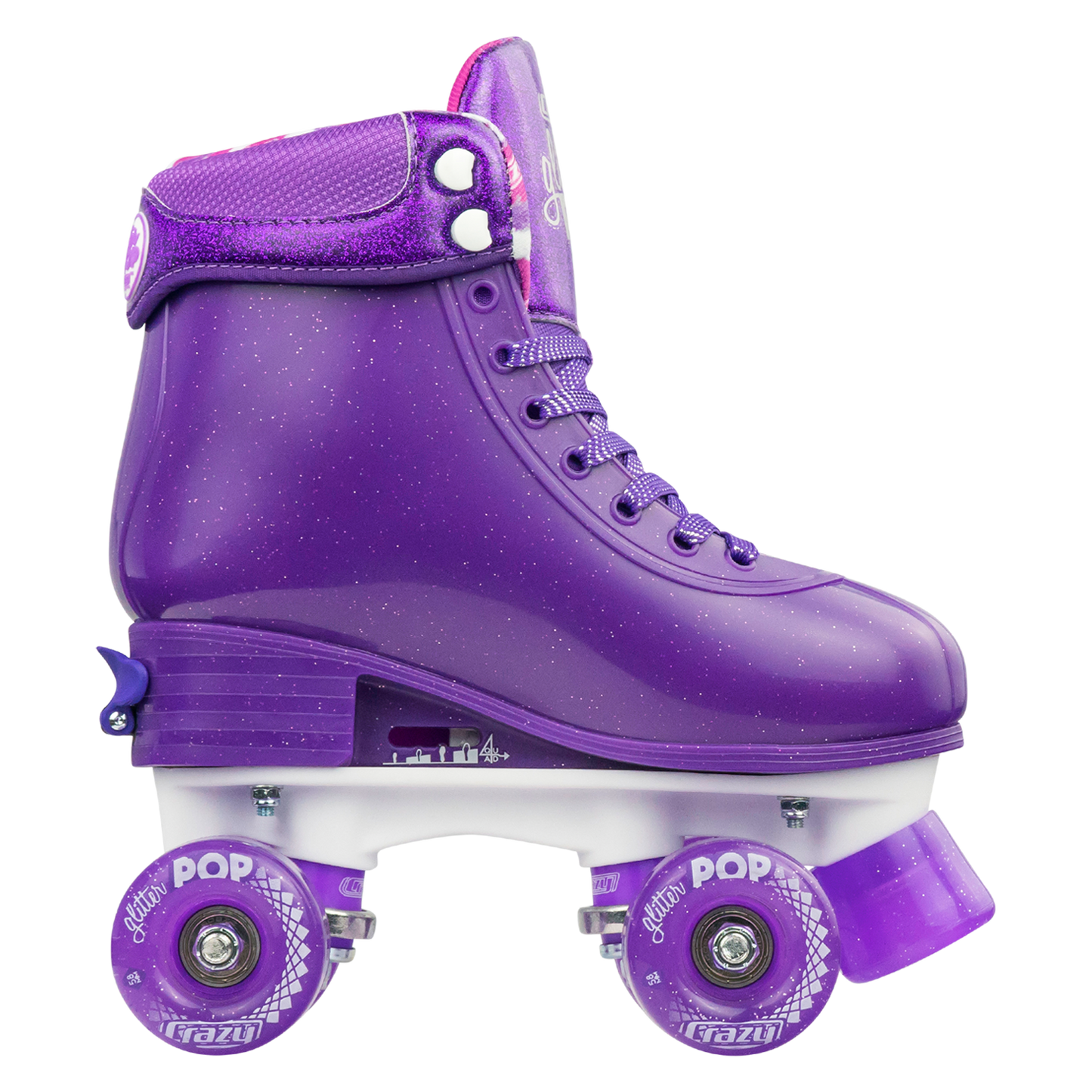 Glitter Pop Size Adjustable Roller Skates