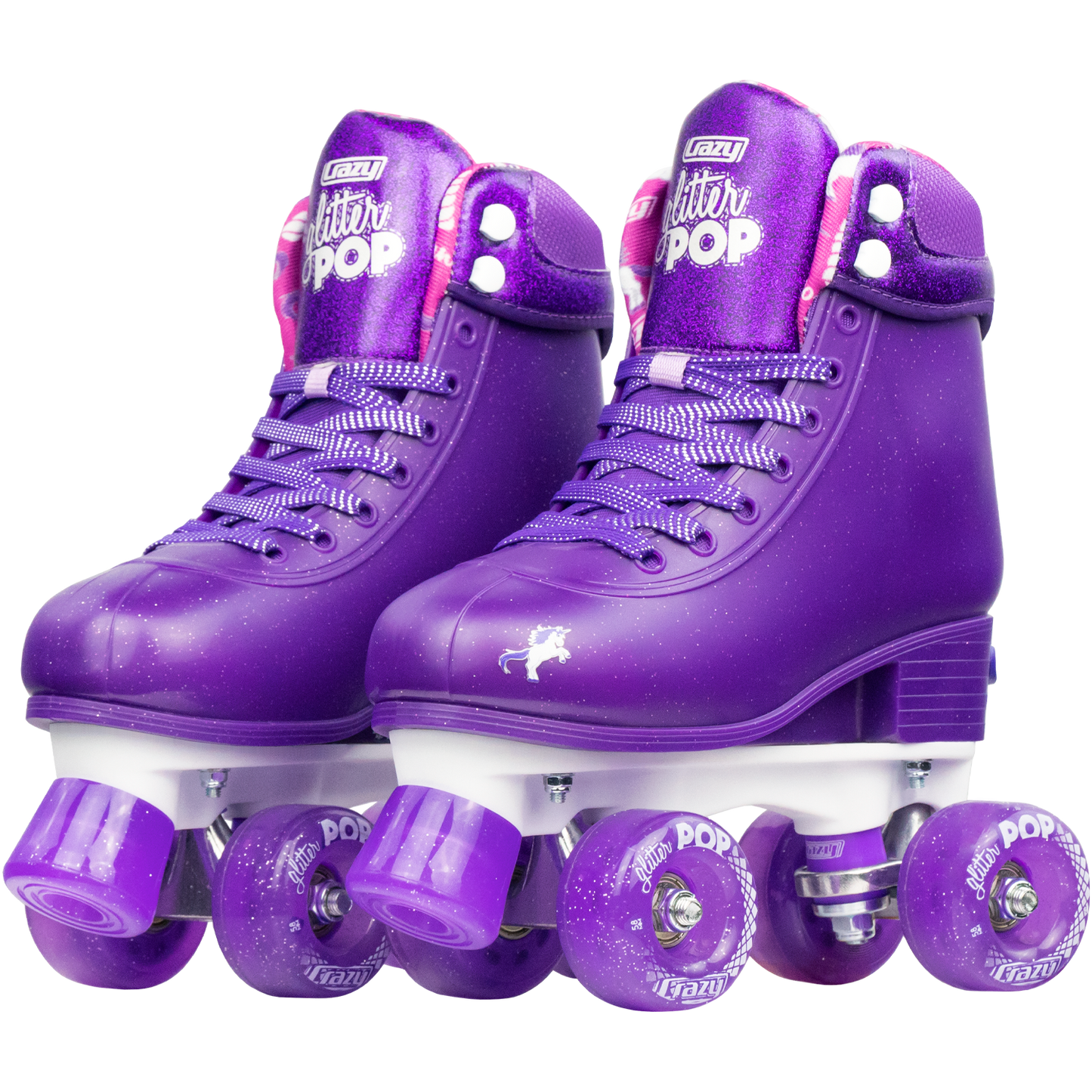 Glitter Pop Size Adjustable Roller Skates