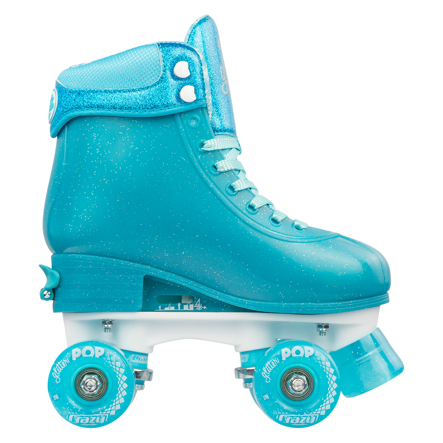 Glitter Pop Size Adjustable Roller Skates