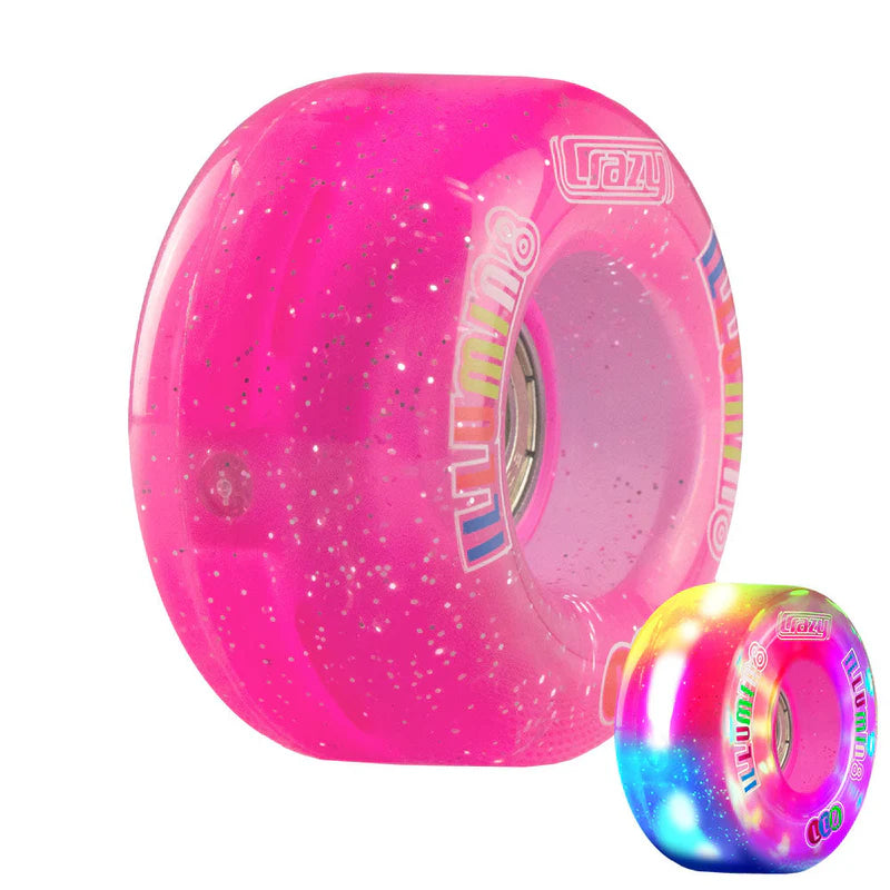 illumin8 LED Light-Up Roller Skate Wheels