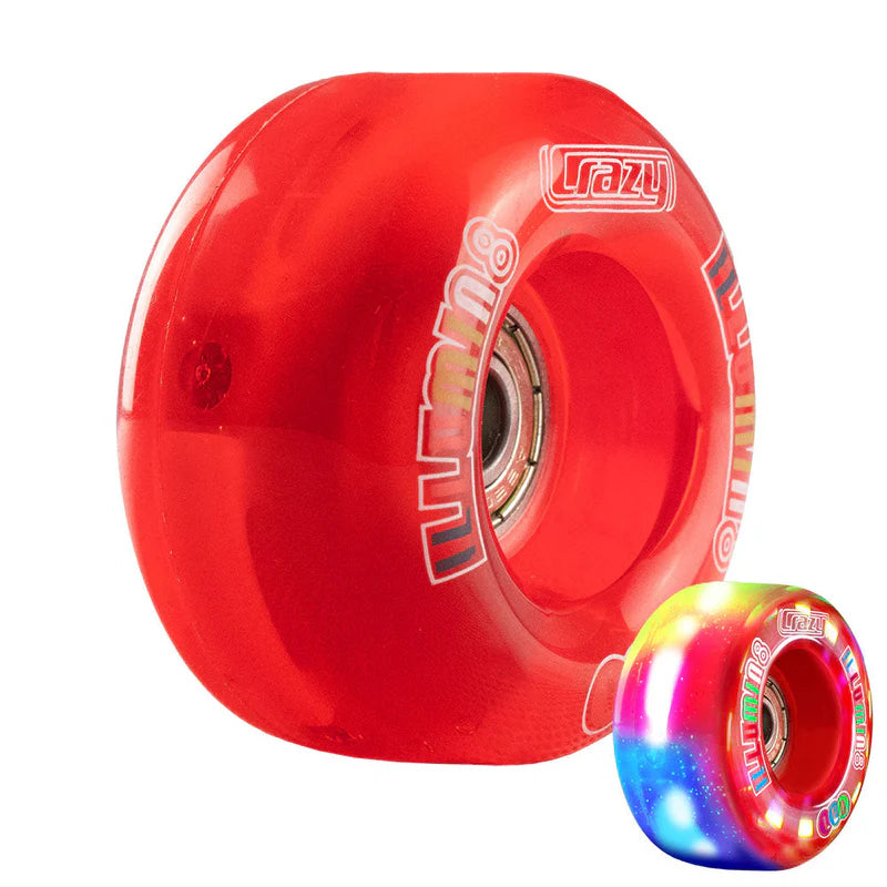 illumin8 LED Light-Up Roller Skate Wheels