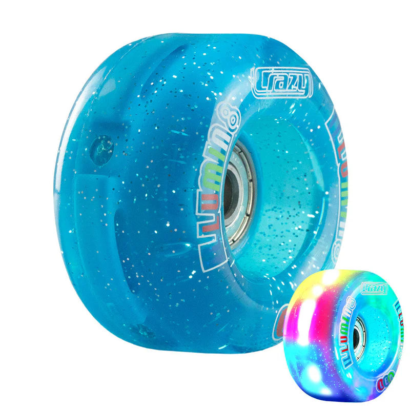 illumin8 LED Light-Up Roller Skate Wheels