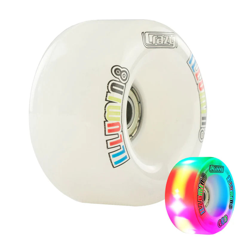 illumin8 LED Light-Up Roller Skate Wheels